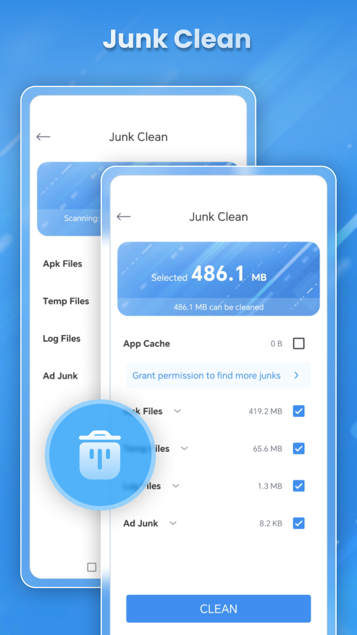 CleanBox Interface